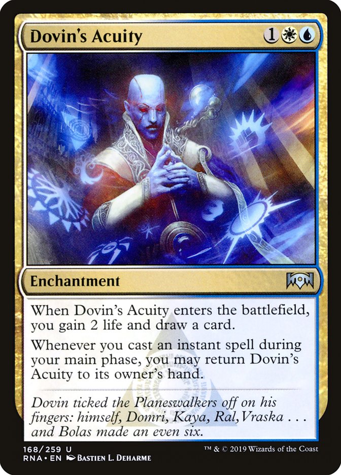 Dovin's Acuity (168) [Ravnica Allegiance] | Odin's Place