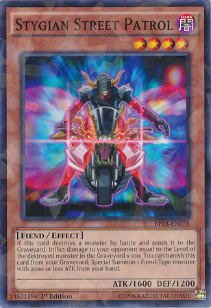 Stygian Street Patrol [BP03-EN078] Shatterfoil Rare | Odin's Place