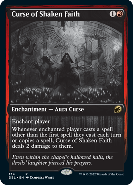 Curse of Shaken Faith [Innistrad: Double Feature] | Odin's Place