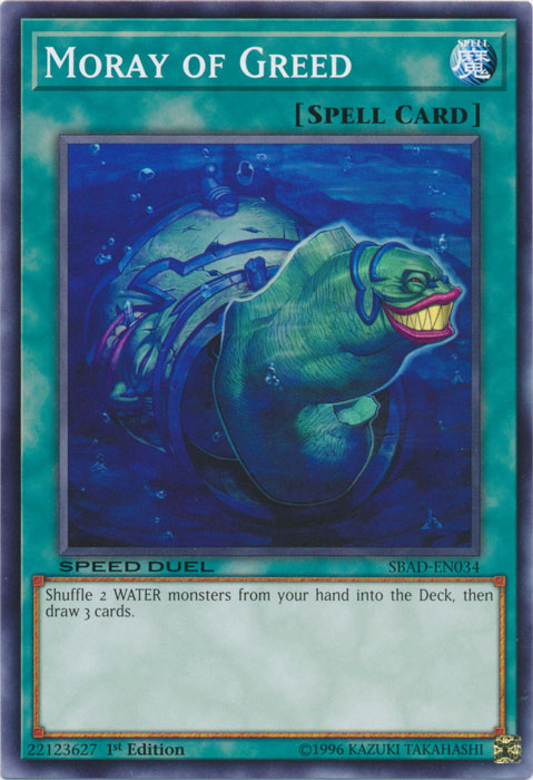 Moray of Greed [SBAD-EN034] Common | Odin's Place