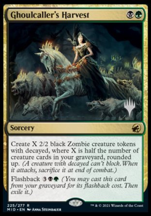 Ghoulcaller's Harvest (Promo Pack) [Innistrad: Midnight Hunt Promos] | Odin's Place