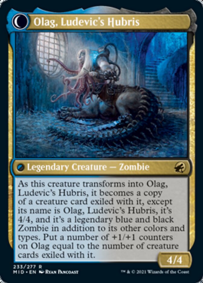 Ludevic, Necrogenius // Olag, Ludevic's Hubris [Innistrad: Midnight Hunt] | Odin's Place