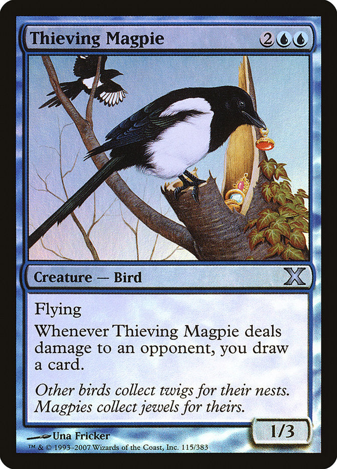 Thieving Magpie (Premium Foil) [Tenth Edition] | Odin's Place