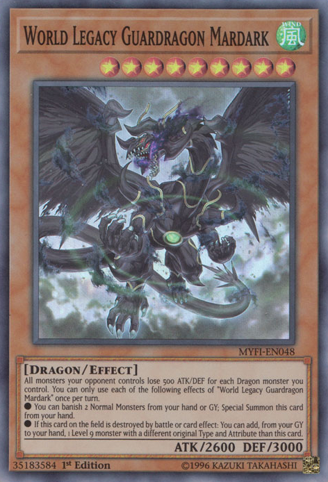World Legacy Guardragon Mardark [MYFI-EN048] Super Rare | Odin's Place