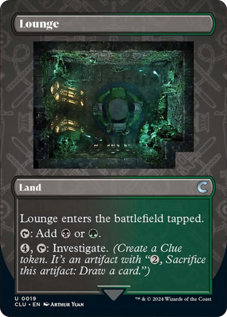 Lounge (Borderless) [Ravnica: Clue Edition] | Odin's Place