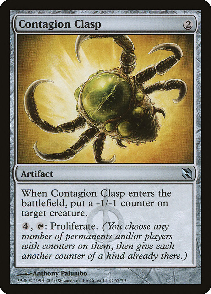Contagion Clasp (63) [Duel Decks: Elspeth vs. Tezzeret] | Odin's Place