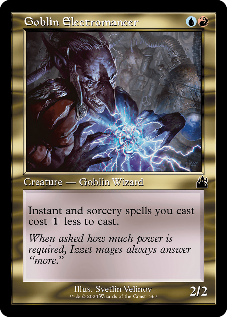 Goblin Electromancer (Retro Frame) [Ravnica Remastered] | Odin's Place