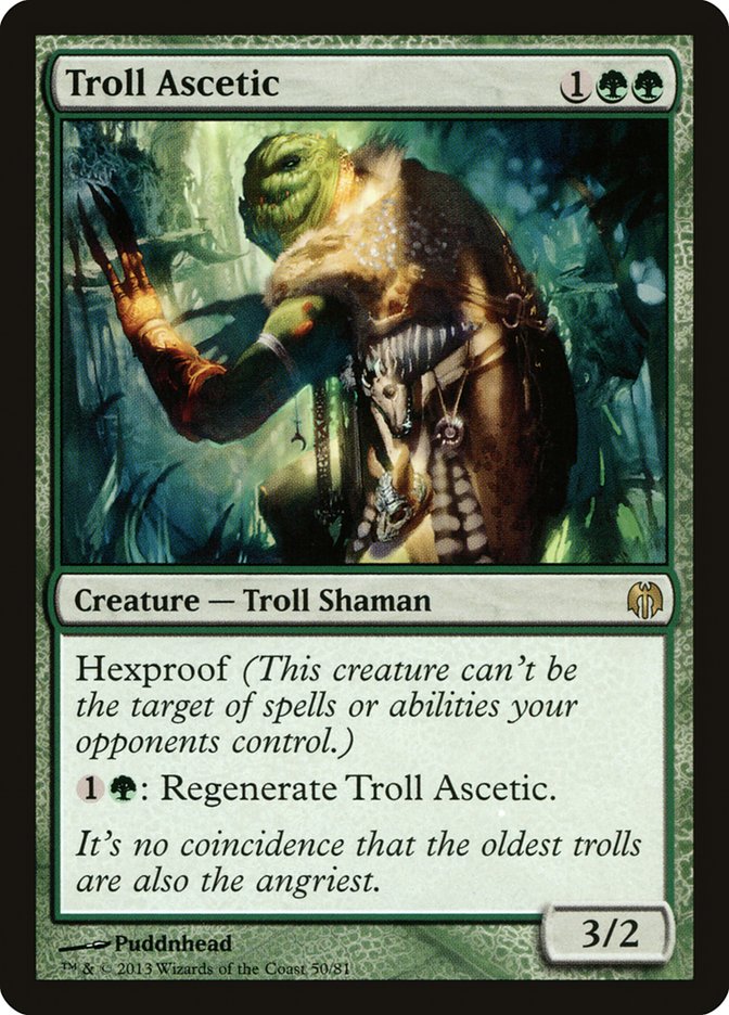 Troll Ascetic (50) [Duel Decks: Heroes vs. Monsters] | Odin's Place
