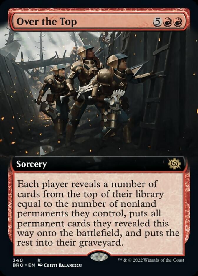 Over the Top (Extended Art) [The Brothers' War] | Odin's Place