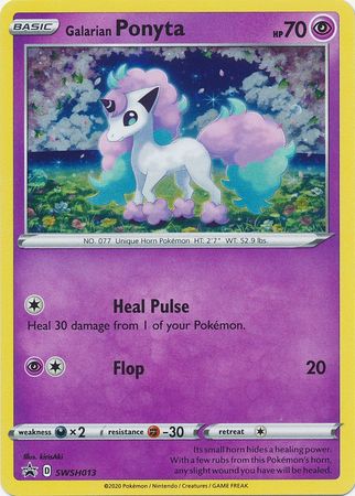 Galarian Ponyta (SWSH013) [Sword & Shield: Black Star Promos] | Odin's Place