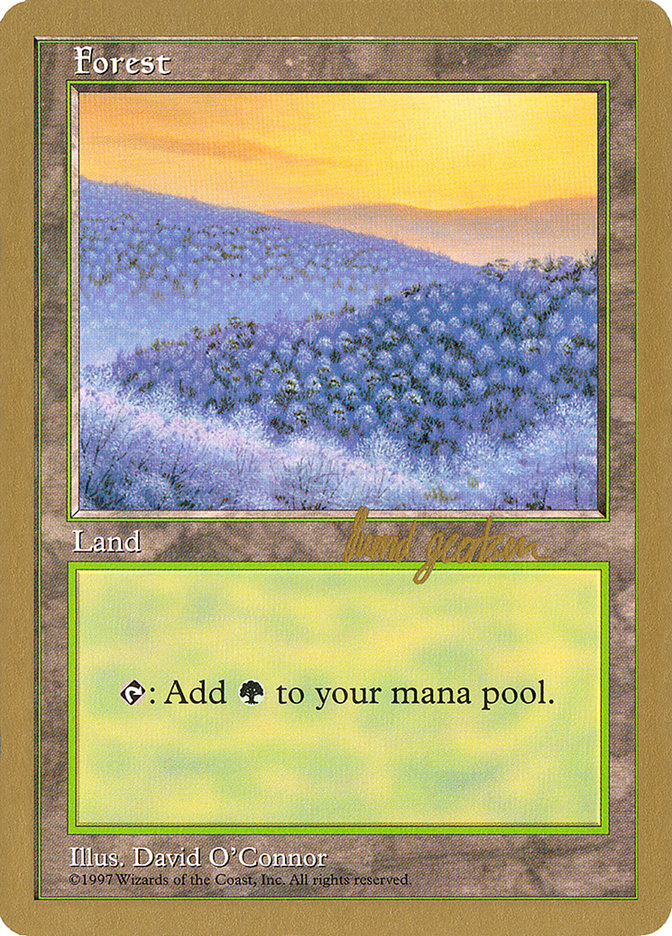 Forest (sg449) (Svend Geertsen) [World Championship Decks 1997] | Odin's Place