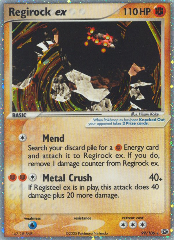 Regirock ex (99/106) [EX: Emerald] | Odin's Place
