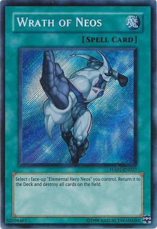 Wrath of Neos [HA01-EN027] Secret Rare | Odin's Place