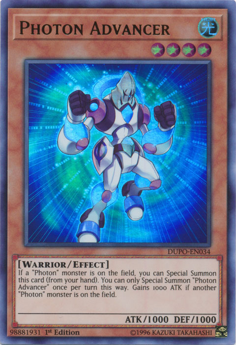 Photon Advancer [DUPO-EN034] Ultra Rare | Odin's Place