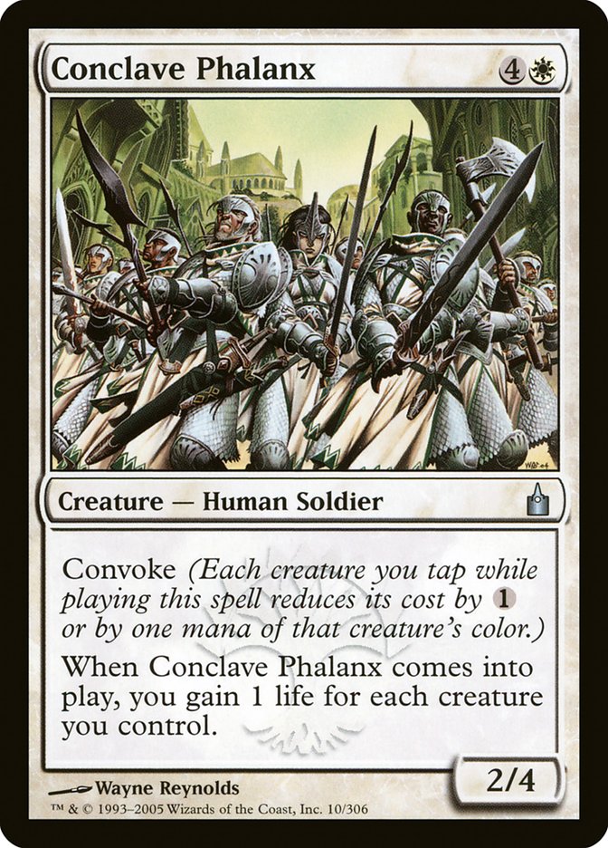 Conclave Phalanx (10) [Ravnica: City of Guilds] | Odin's Place
