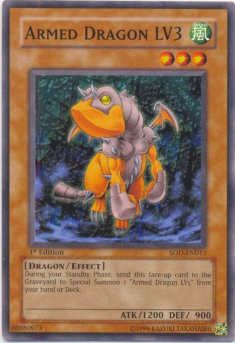 Armed Dragon LV3 [SOD-EN013] Common | Odin's Place