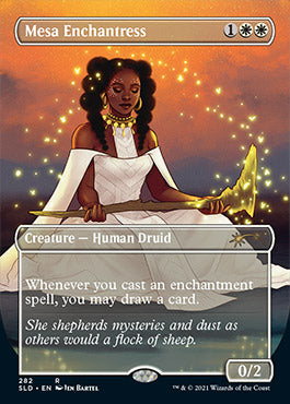Mesa Enchantress (Borderless) [Secret Lair Drop Series] | Odin's Place