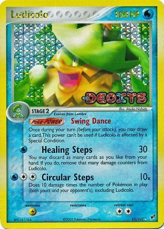 Ludicolo (10/107) (Stamped) [EX: Deoxys] | Odin's Place