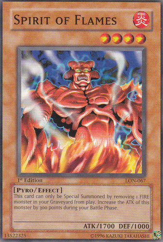 Spirit of Flames [LON-067] Common | Odin's Place