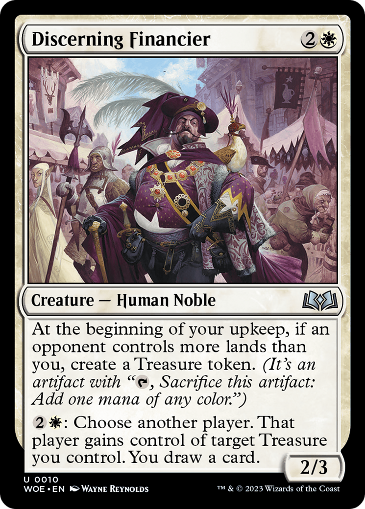 Discerning Financier [Wilds of Eldraine] | Odin's Place
