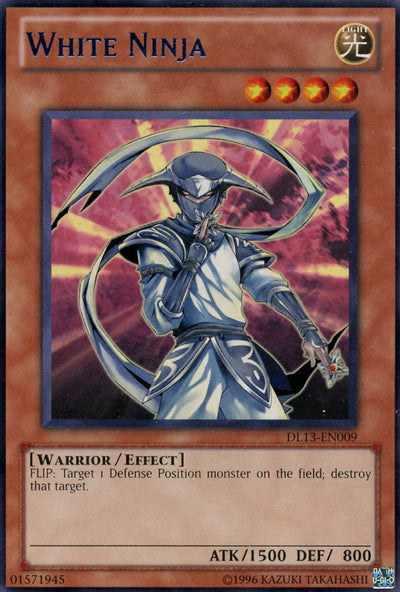 White Ninja (Blue) [DL13-EN009] Rare | Odin's Place