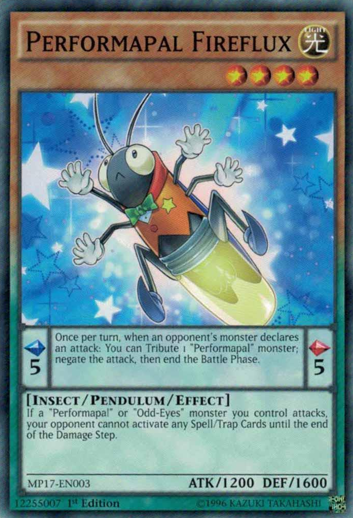 Performapal Fireflux [MP17-EN003] Common | Odin's Place