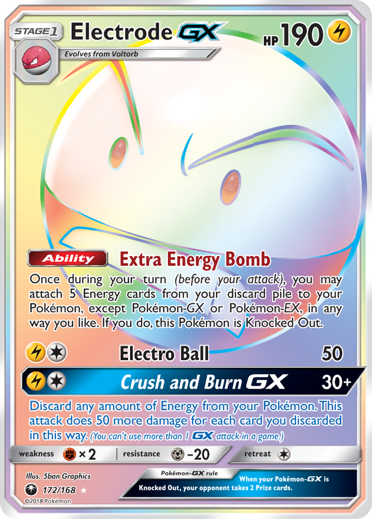 Electrode GX (172/168) [Sun & Moon: Celestial Storm] | Odin's Place