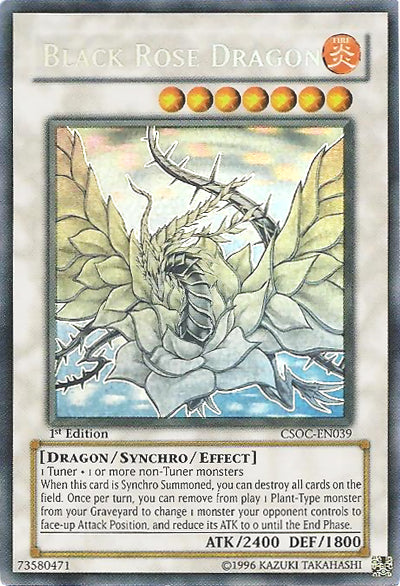 Black Rose Dragon [CSOC-EN039] Ghost Rare | Odin's Place