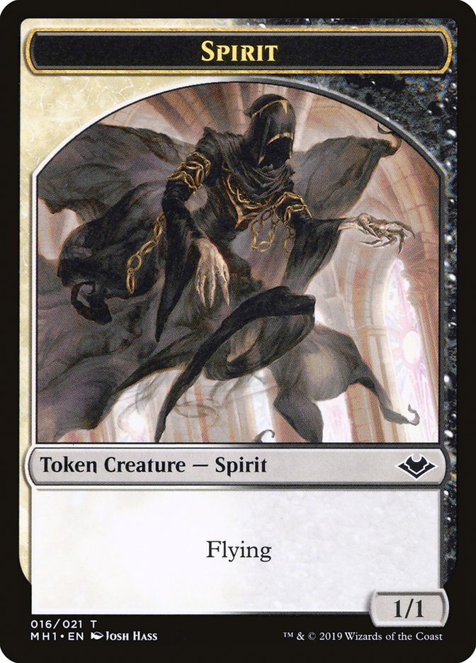 Marit Lage (006) // Spirit (016) Double-Sided Token [Modern Horizons Tokens] | Odin's Place