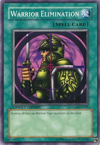 Warrior Elimination [GLD2-EN035] Common | Odin's Place