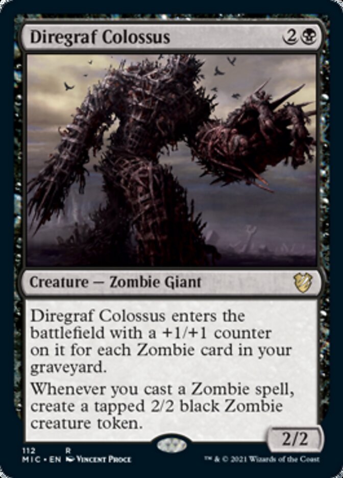 Diregraf Colossus [Innistrad: Midnight Hunt Commander] | Odin's Place