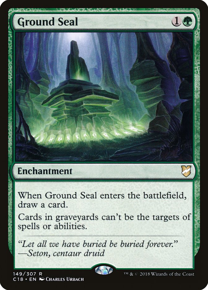 Ground Seal (149) [Commander 2018] | Odin's Place