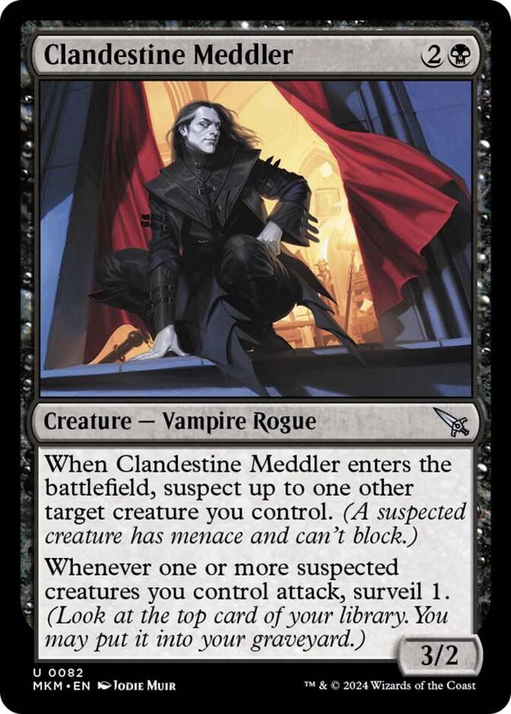 Clandestine Meddler (Red) [Murders at Karlov Manor] | Odin's Place