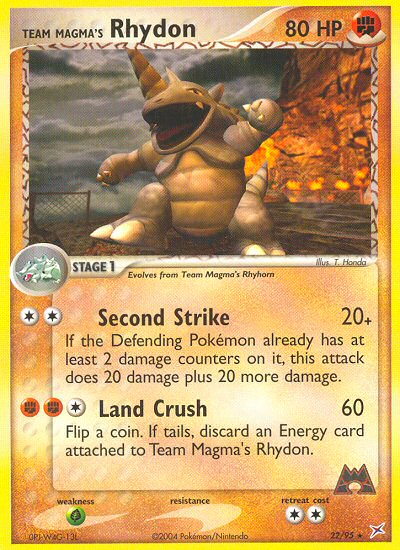 Team Magma's Rhydon (22/95) [EX: Team Magma vs Team Aqua] | Odin's Place