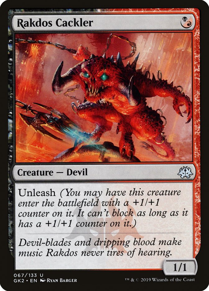 Rakdos Cackler (67) [Ravnica Allegiance Guild Kit] | Odin's Place