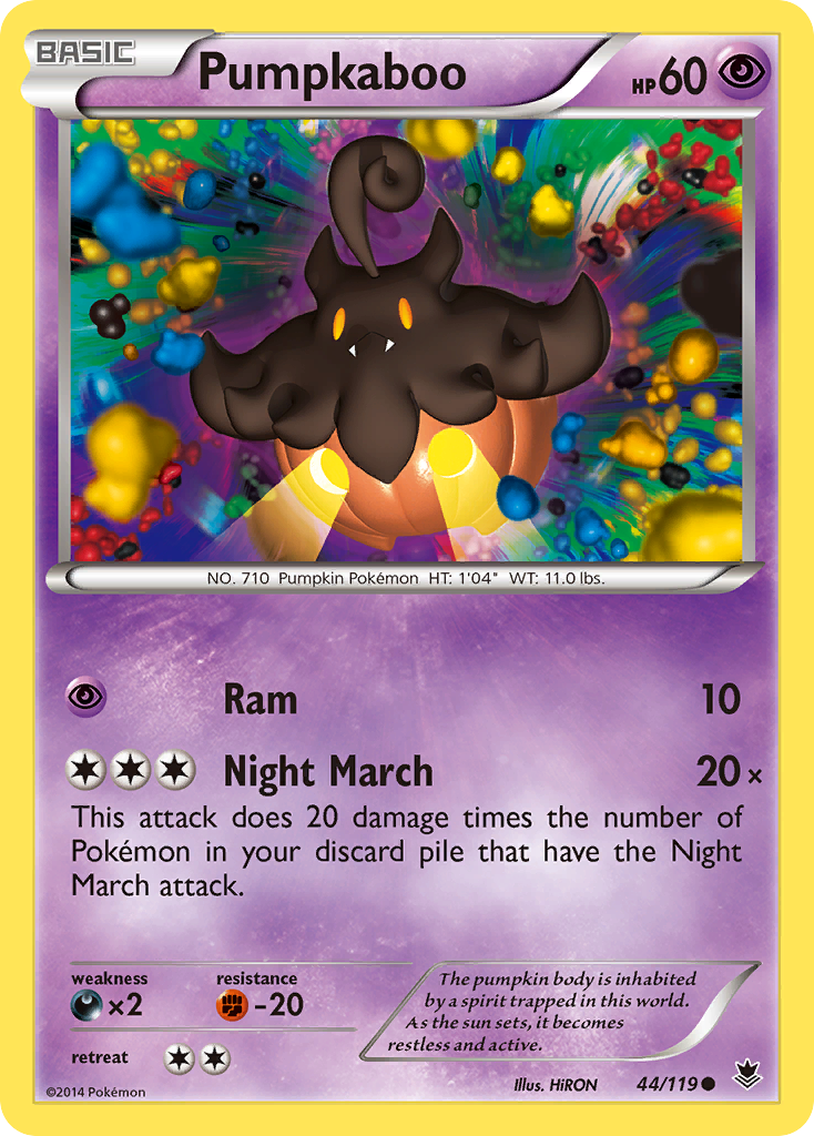 Pumpkaboo (44/119) [XY: Phantom Forces] | Odin's Place