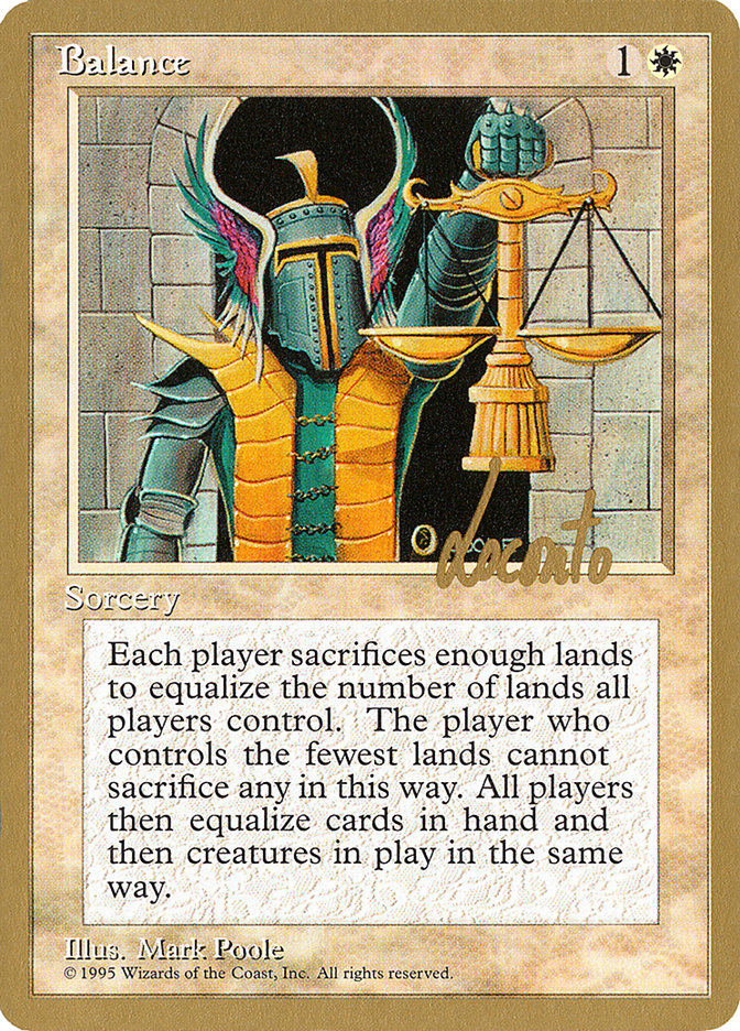 Balance (Michael Loconto) [Pro Tour Collector Set] | Odin's Place