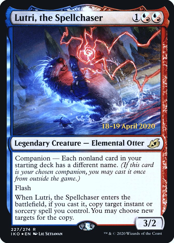 Lutri, the Spellchaser [Ikoria: Lair of Behemoths Prerelease Promos] | Odin's Place