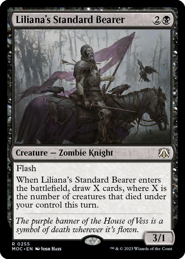 Liliana's Standard Bearer [March of the Machine Commander] | Odin's Place