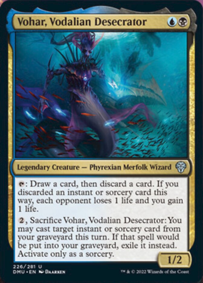 Vohar, Vodalian Desecrator [Dominaria United] | Odin's Place
