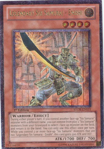 Legendary Six Samurai - Enishi [STOR-EN021] Ultimate Rare | Odin's Place