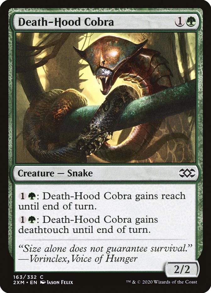 Death-Hood Cobra [Double Masters] | Odin's Place
