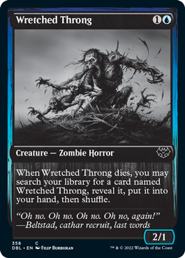 Wretched Throng [Innistrad: Double Feature] | Odin's Place