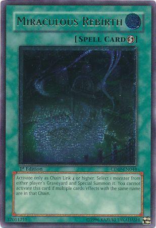 Miraculous Rebirth [CDIP-EN044] Ultimate Rare | Odin's Place