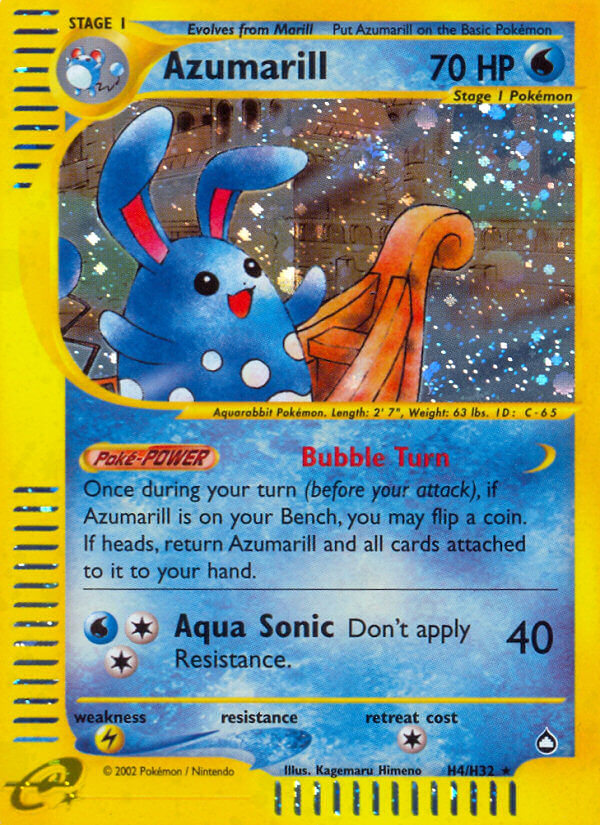 Azumarill (H4/H32) [Aquapolis] | Odin's Place