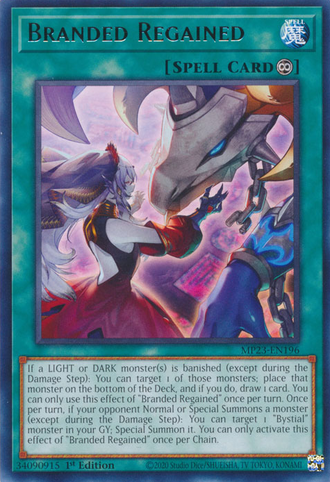 Branded Regained [MP23-EN196] Rare | Odin's Place