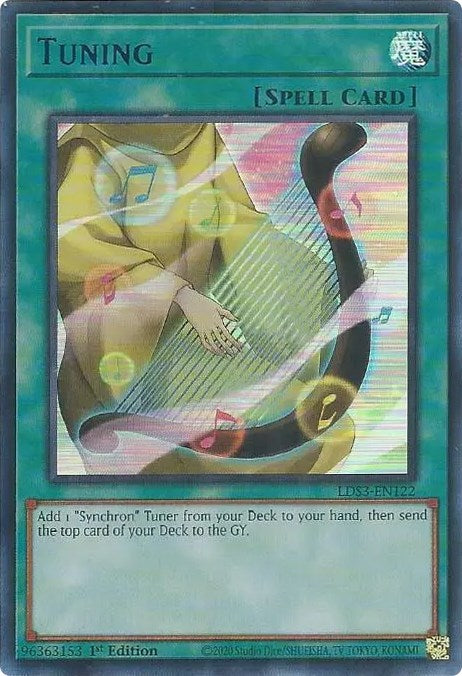Tuning (Blue) [LDS3-EN122] Ultra Rare | Odin's Place