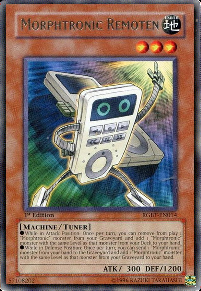 Morphtronic Remoten [RGBT-EN014] Rare | Odin's Place