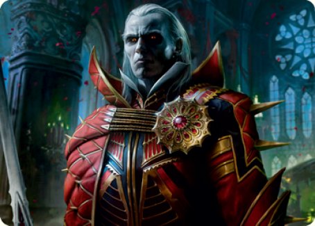 Edgar, Charmed Groom 2 Art Card [Innistrad: Crimson Vow Art Series] | Odin's Place