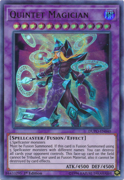 Quintet Magician [DUPO-EN040] Ultra Rare | Odin's Place